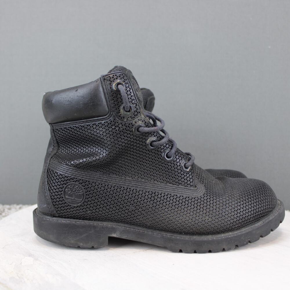 Timberland Helcor 6 Inch Boots Mens 7 Black Leather